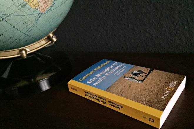 Cover des Buches von Carmen Rohrbach "Die Neugier ist mein Kompass"