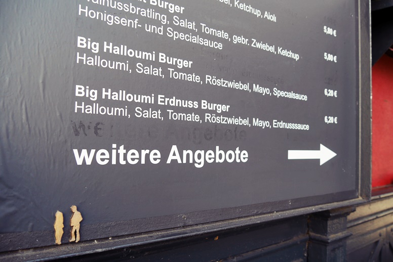 Details beim Burgermeister auf der KarLi in Leipzig