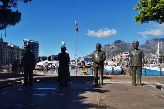 Nobel Square an der V&A Waterfront in Kapstadt