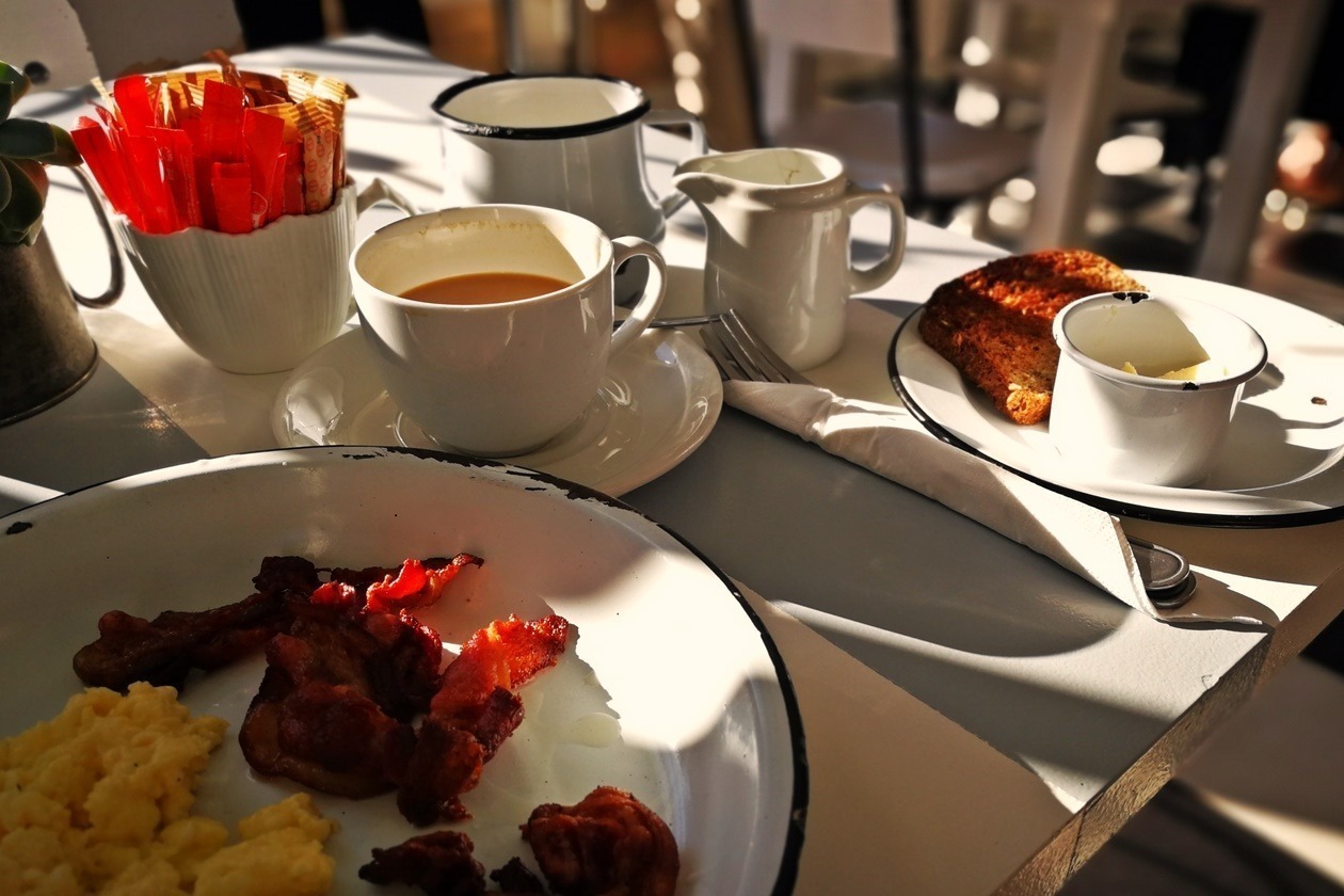 Frühstück bei Queen of Tarts in Kapstadt