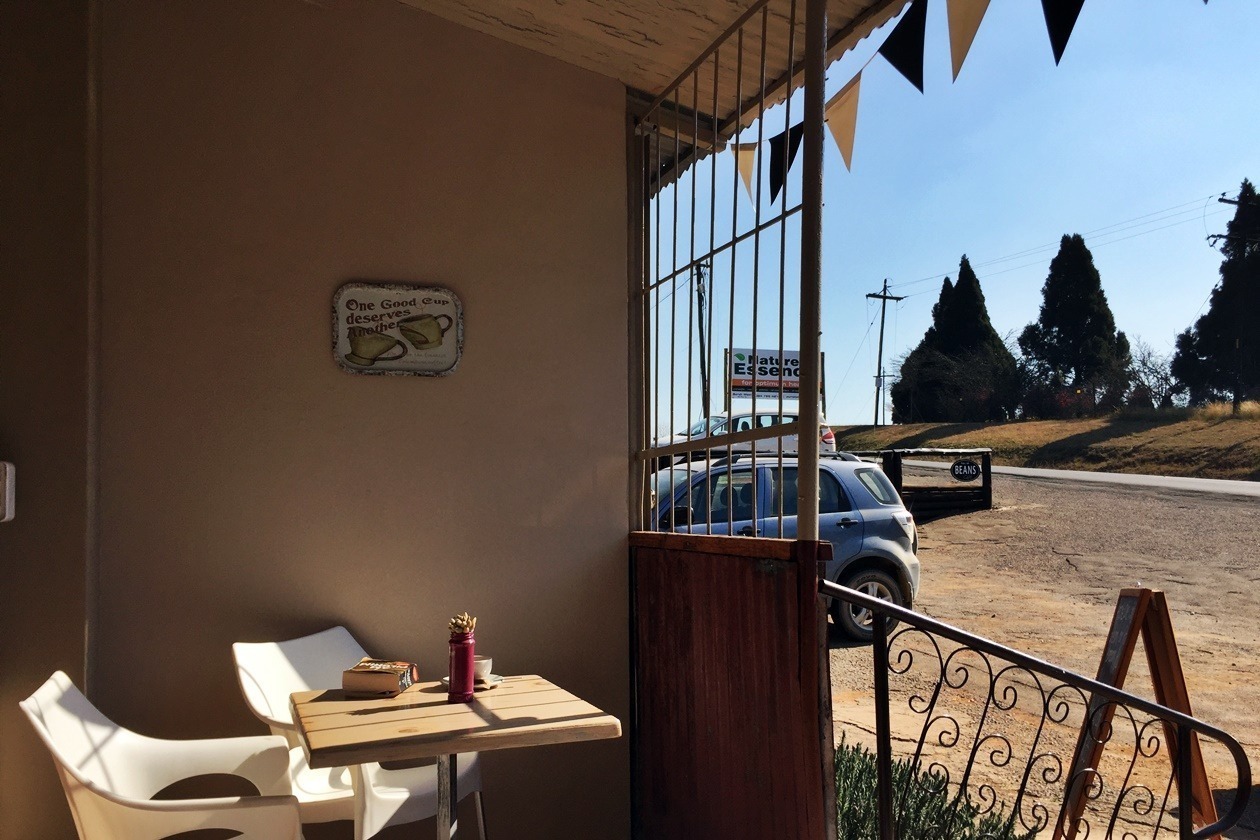 Café in der Nähe von Howick in Südafrika