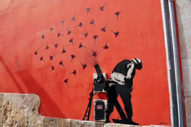 Streetart in Lissabon