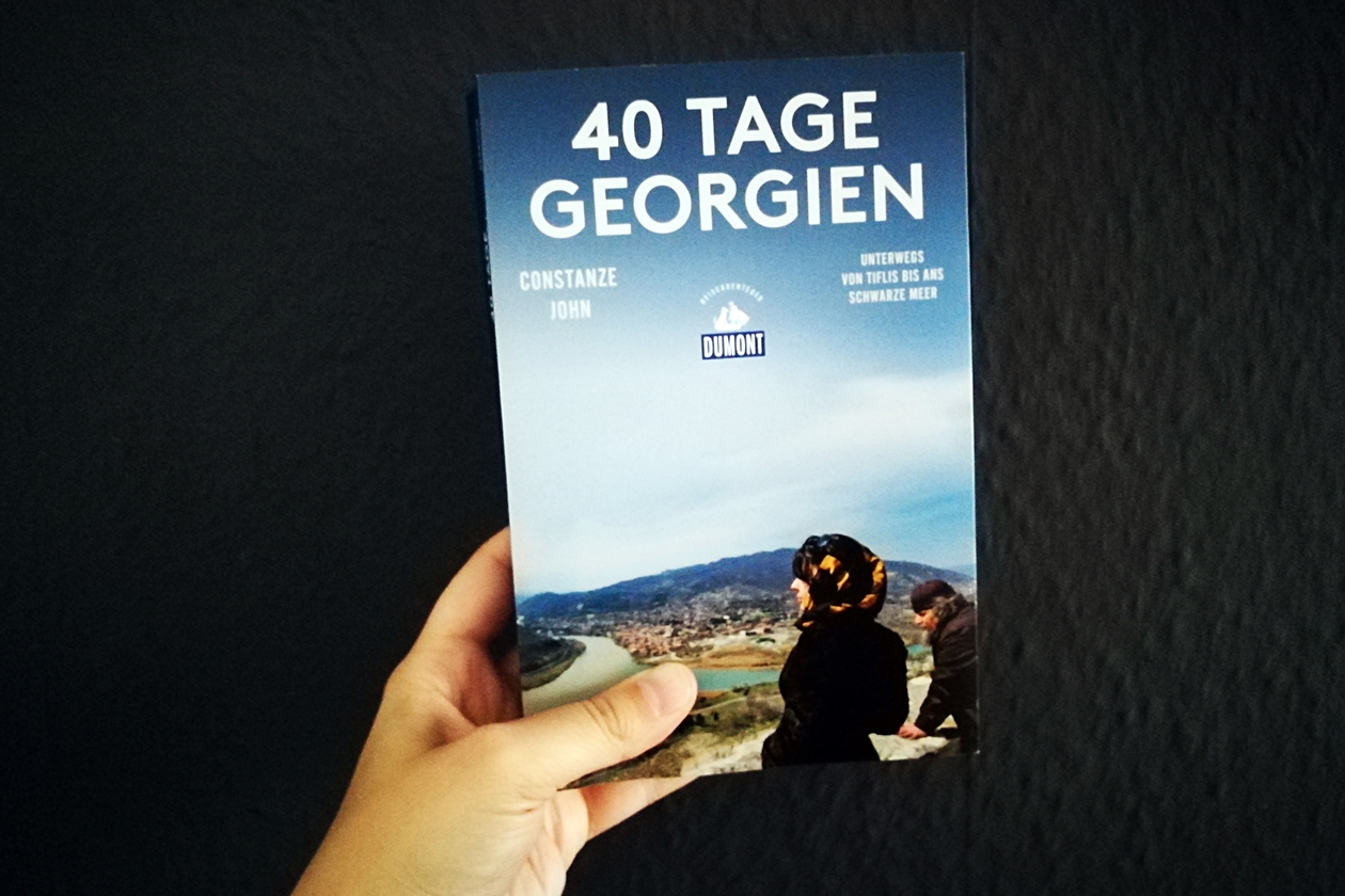 Cover des Buches 40 Tage Georgien