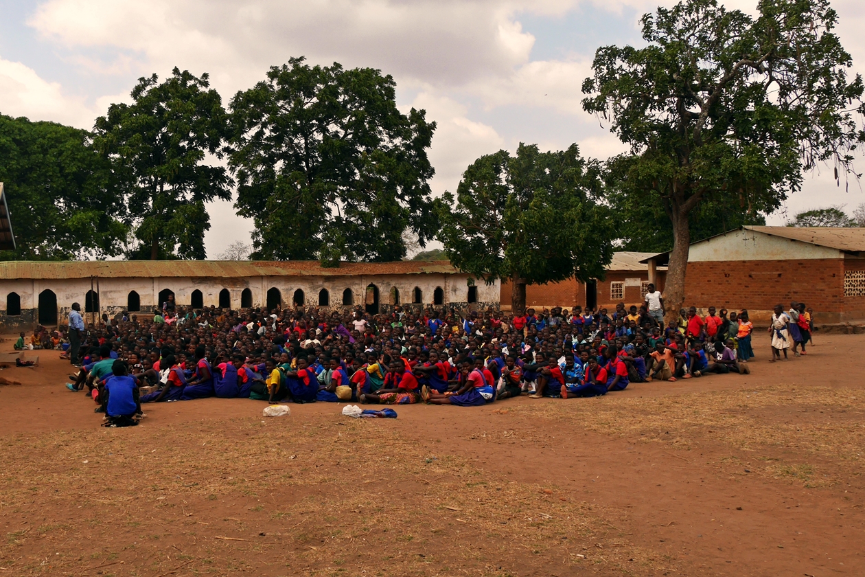 Eine Schule in Malawi