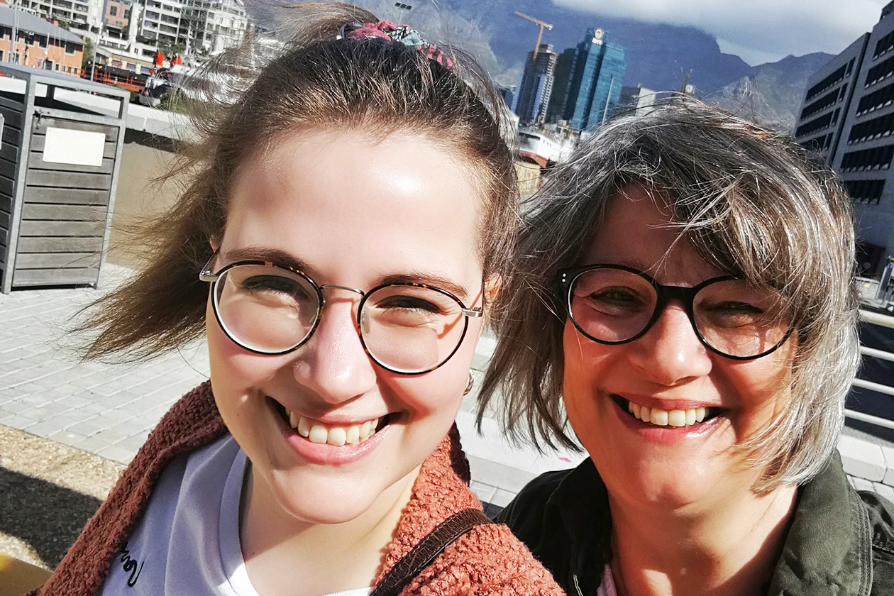 Auf Reisen mit Mama gehören Selfies für uns dazu