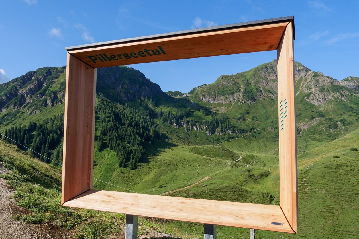 Bergpanoarama im Pillerseetal Sommerurlaub