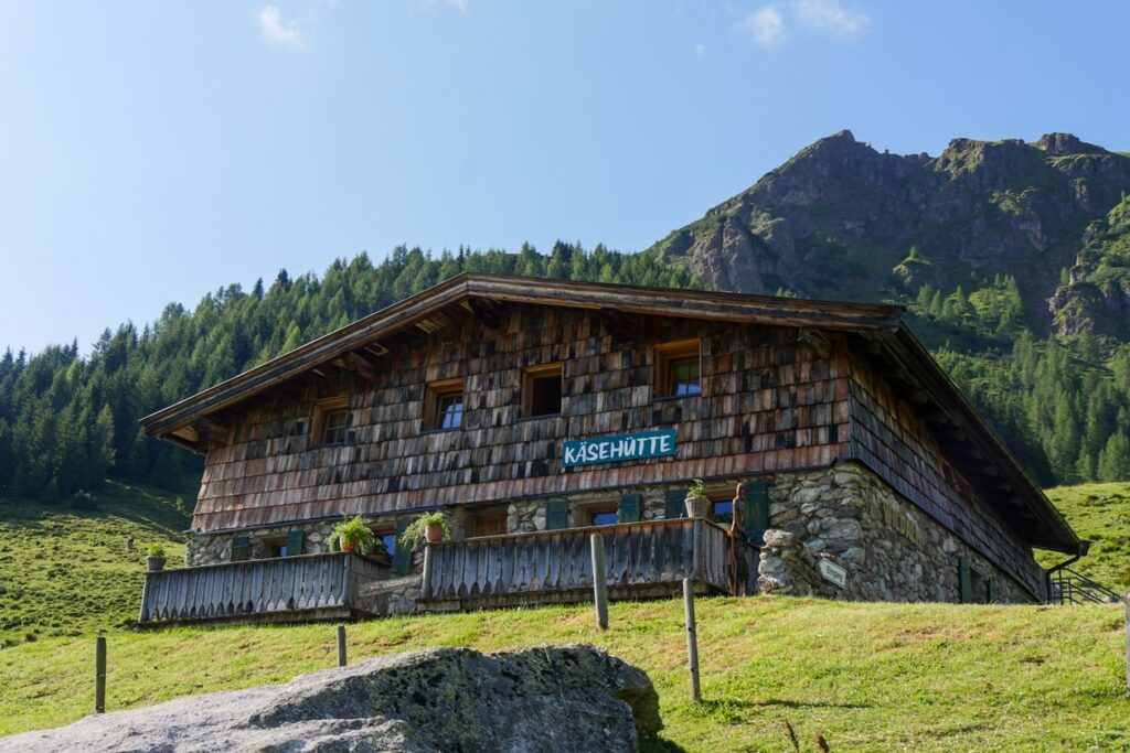 Käsehütte im Pillerseetal