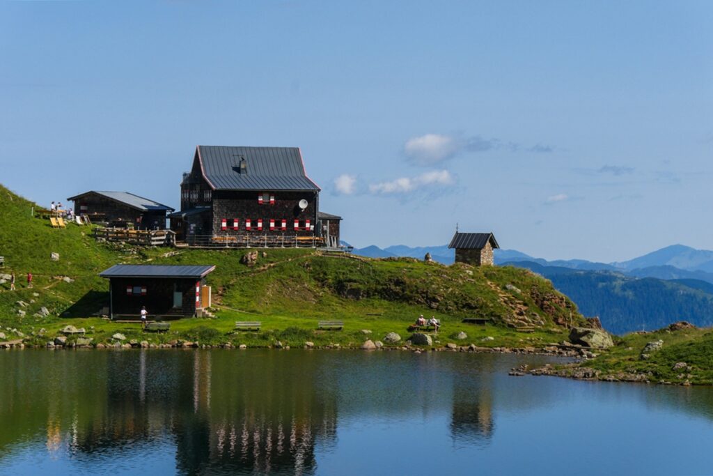 Blick auf das Wildseeloderhaus