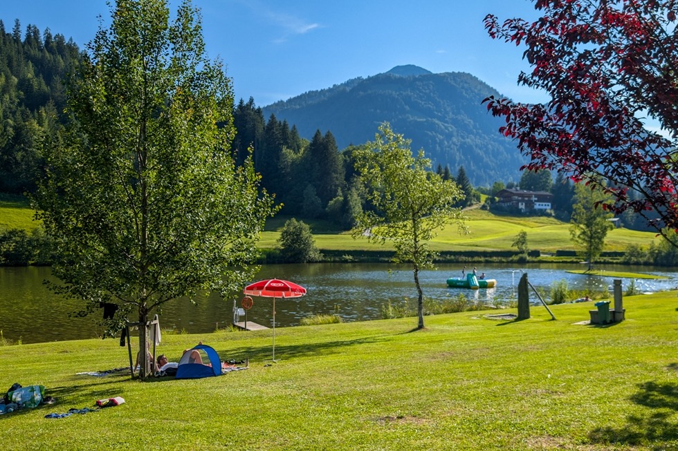 Lauchsee bei Fieberbrunn im Pillerseetal