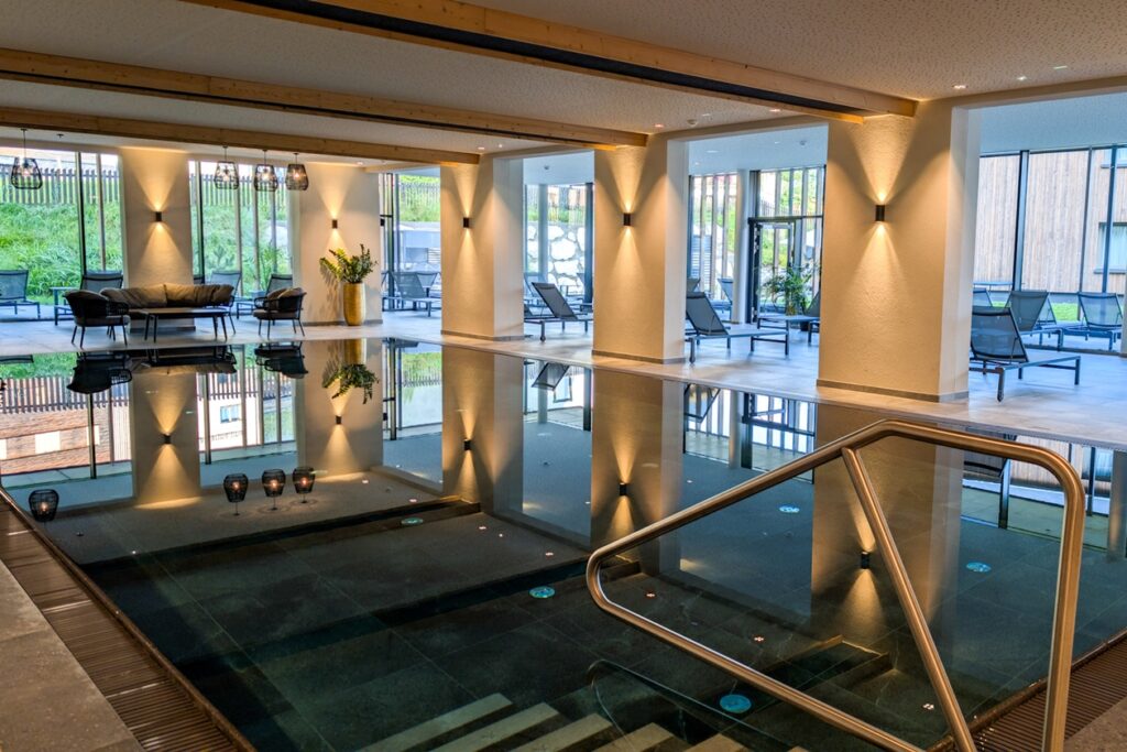 Wellnessbereich des ADEA Fieberbrunn