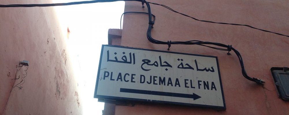 Djeema El-Fna, Marrakesch, Marokko